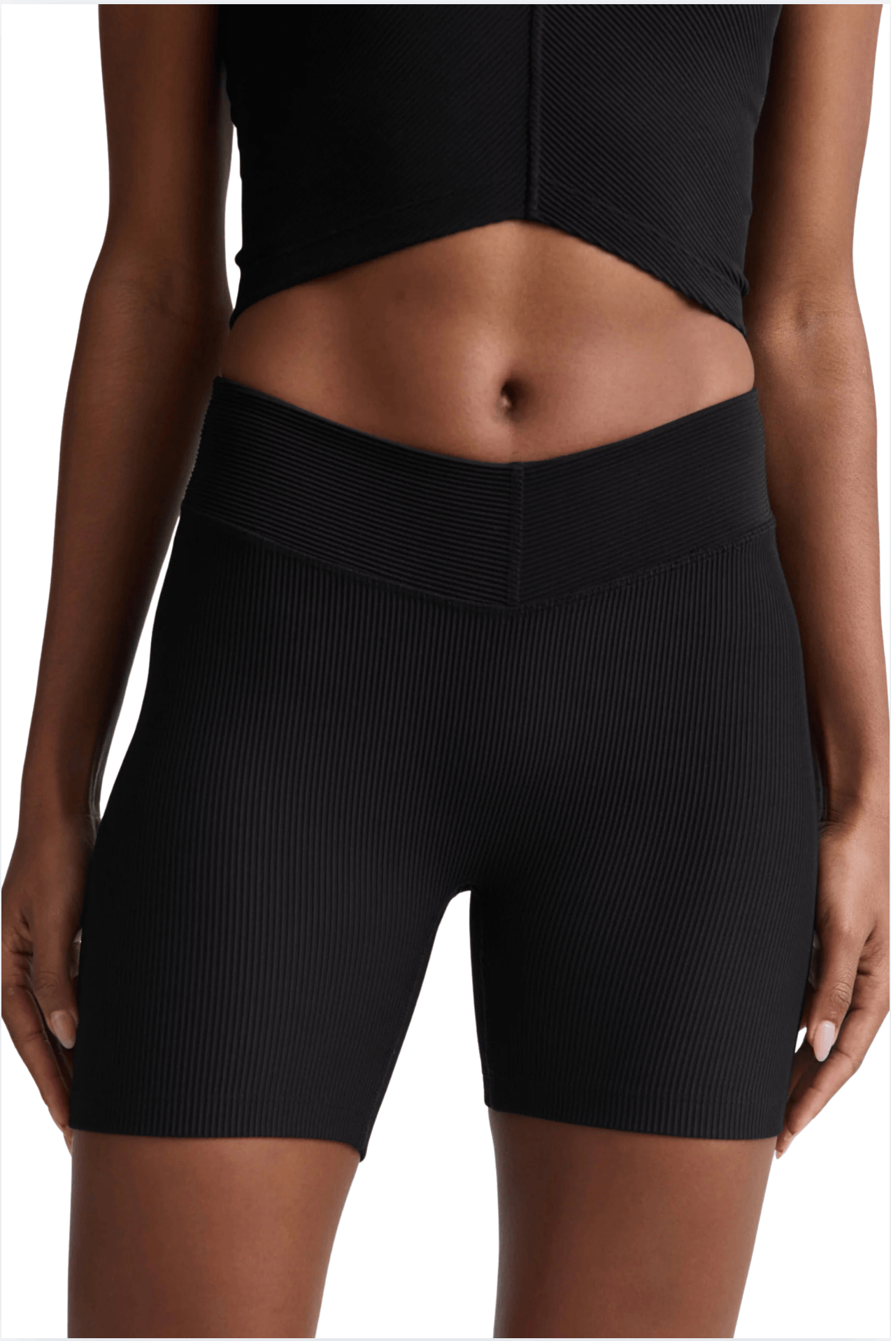 Impulse Ribbed V-Waist 5" Biker Short