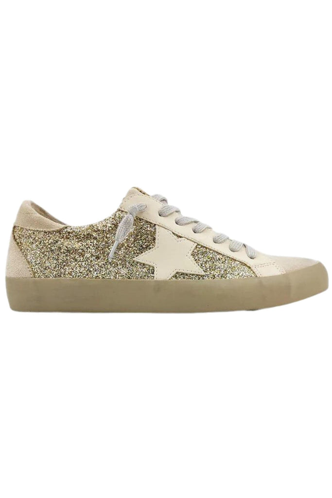 Shu Shop Star Sneakers Paula Gold Glitter