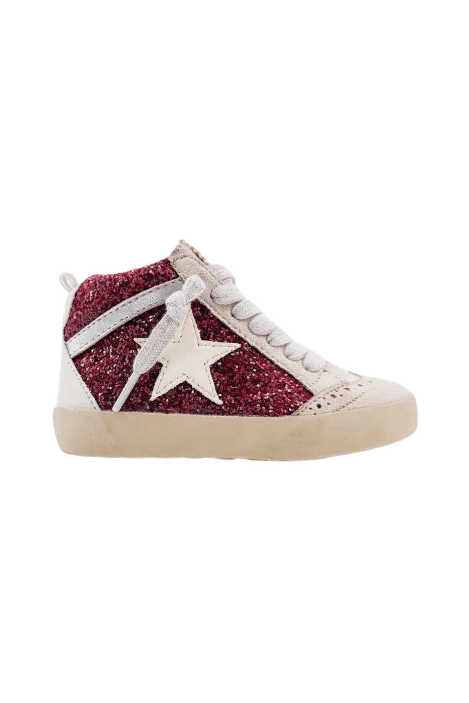 Shu Shop Paulina Toddlers Dark Red Glitter