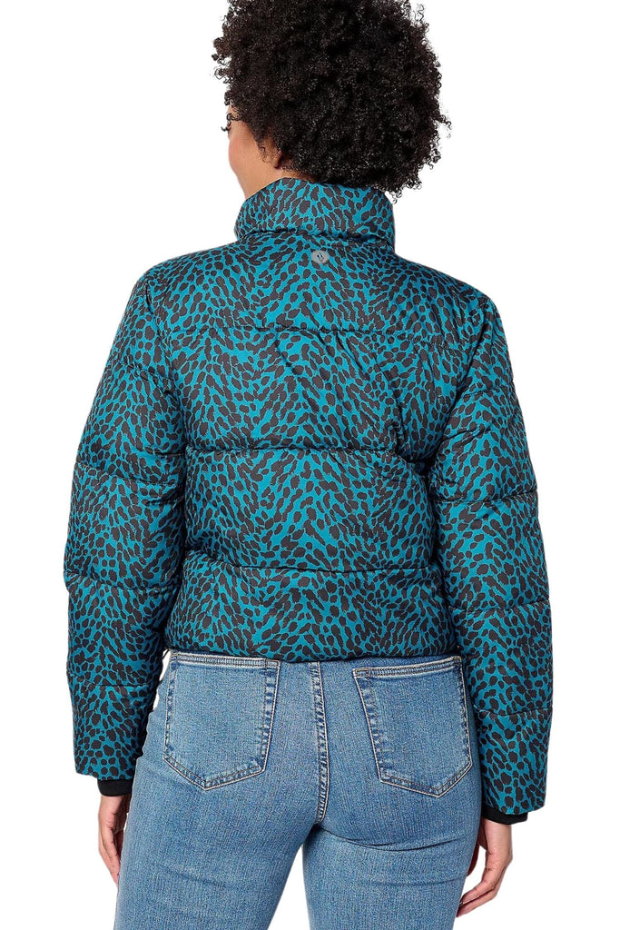 Skechers GO Shield Animal Puffer Jacket Turquoise