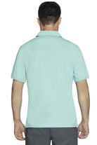 Skechers Men SKECH-BREEZE Slub Polo White Teal