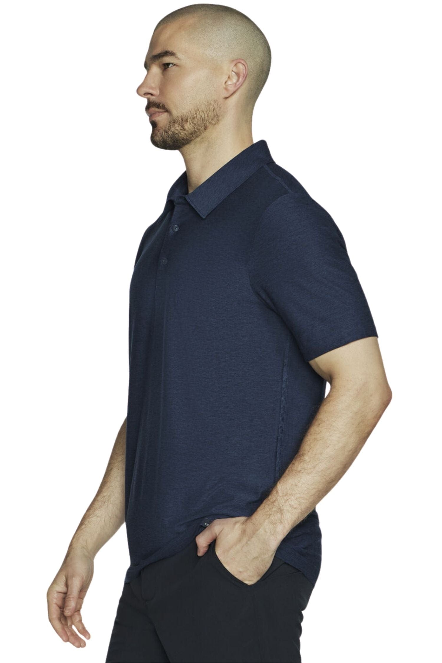 Skechers Men GoDri All Day Polo Navy