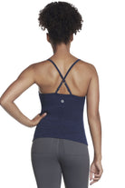 Skechers GoStretch Diamond Brushed Crop Navy