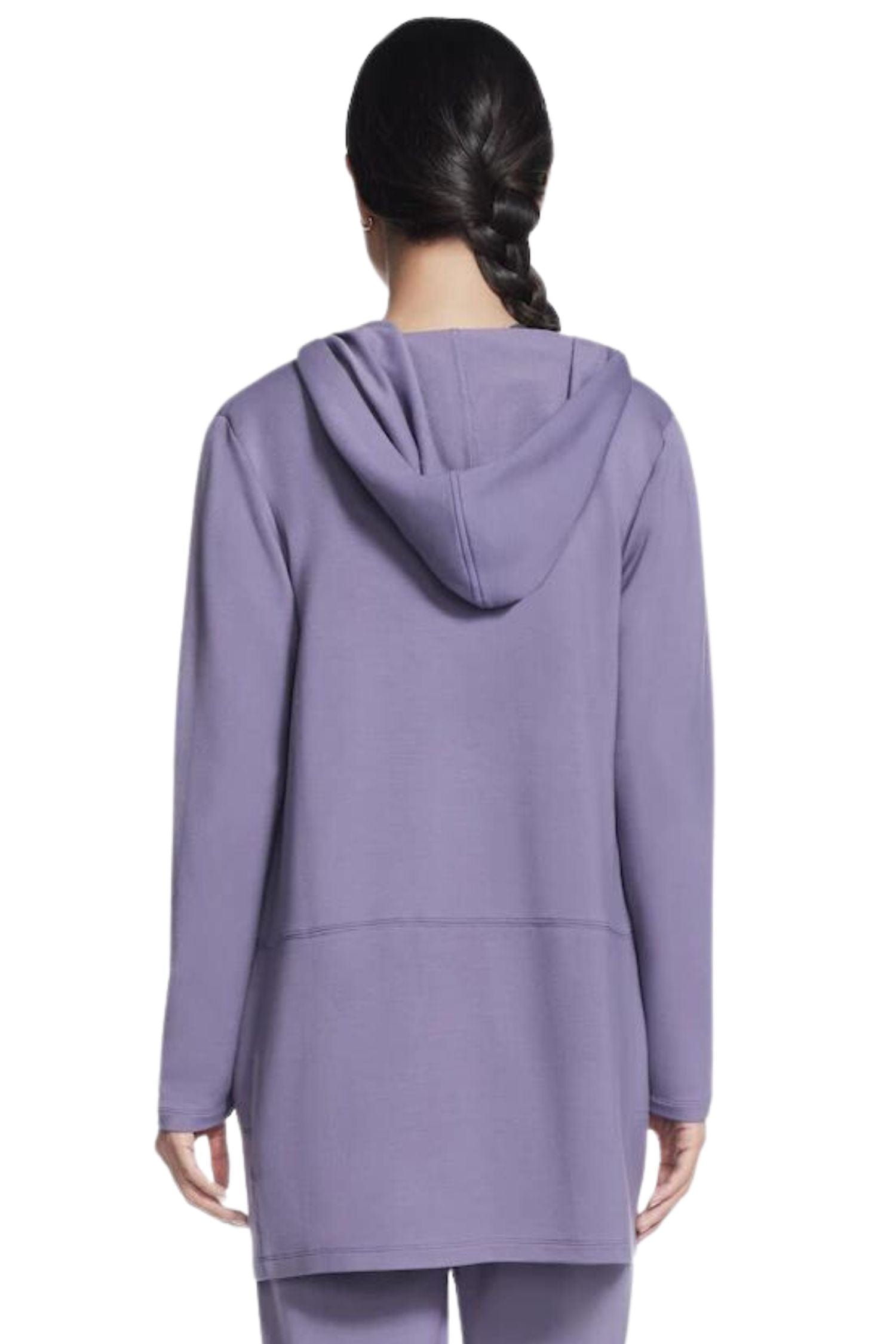 Skechers Restful Hoodigan Gray Purple