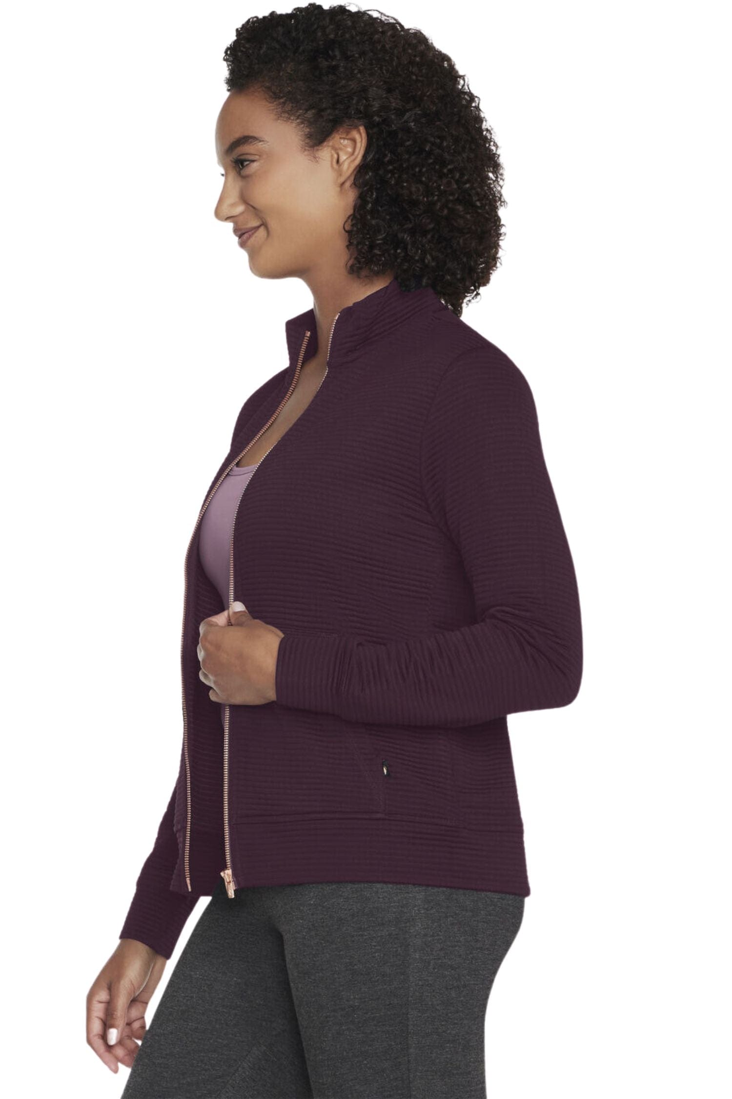 Skechers The GoWalk Hoodless Hoodie Purple
