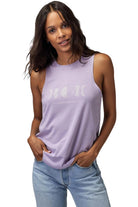 Spiritual Gangster The Universe Muscle Tank Dark Wisteria