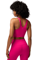 Spiritual Gangster Amor Crop Tank Magenta