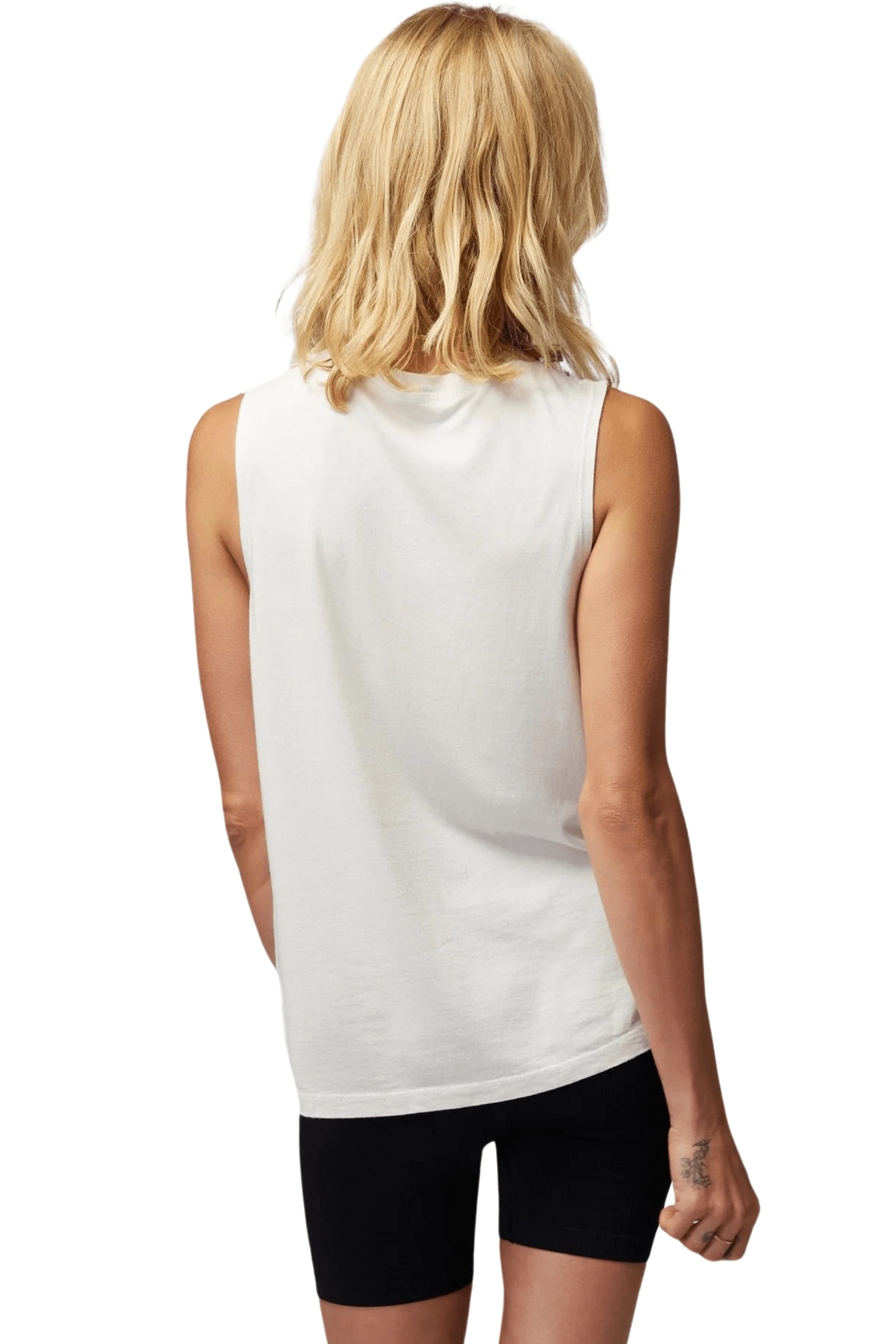 Spiritual Gangster Heart Jade Muscle Tank Birch