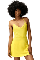 Spiritual Gangster Jet Active Dress Sunflower