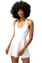 Spiritual Gangster Lexi Active Dress Bright White