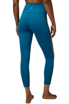 Spiritual Gangster Ada Dream Tech Side Stripe Legging Dark Turquoise