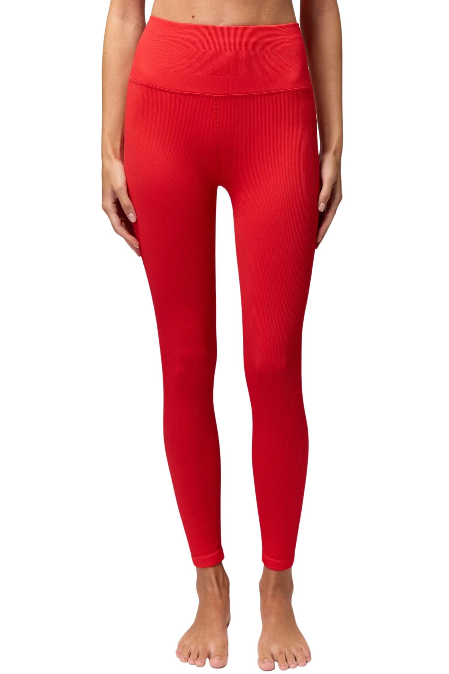 Spiritual Gangster Love Sculpt 7/8 Legging Ruby Red