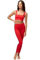 Spiritual Gangster Love Sculpt 7/8 Legging Ruby Red