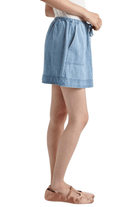 Splendid Alice Cotton Mini Skirt Indigo