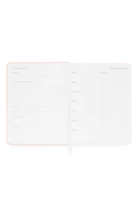 Sugar Paper Undated Weekly Planner Pale Pink