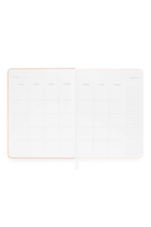 Sugar Paper Undated Weekly Planner Pale Pink
