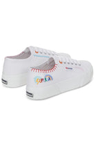 Superga 2740 Happy Logo Sneakers White Multi Color