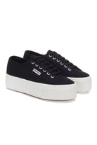 Superga 2790 Platform Sneakers Black F Avorio