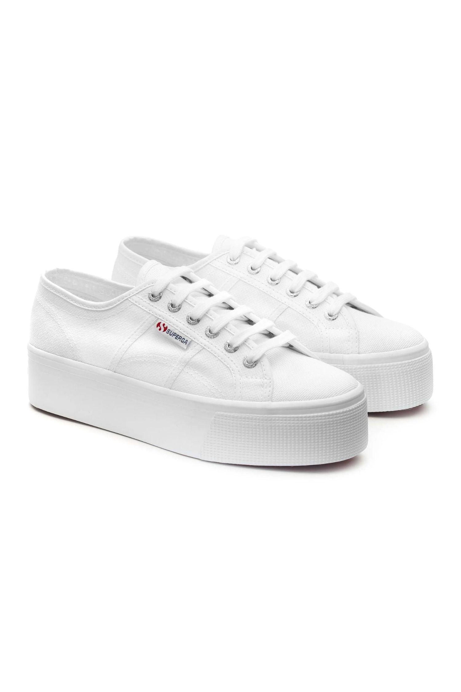 Superga 2790 Platform Sneakers White