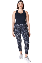 Sweaty Betty Athlete Crop Seamless Gym Tank Black