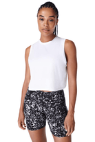 Sweaty Betty Breathe Easy Crop Muscle Tank White