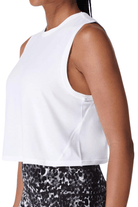 Sweaty Betty Breathe Easy Crop Muscle Tank White