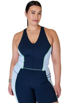 Sweaty Betty Power Racerback Bra Tank Breeze Blue