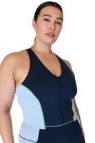 Sweaty Betty Power Racerback Bra Tank Breeze Blue