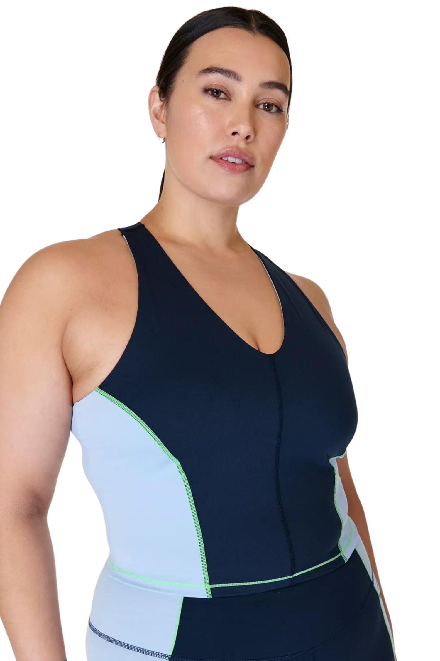 Sweaty Betty Power Racerback Bra Tank Breeze Blue