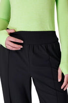 Sweaty Betty Explorer Wide Leg Track Pants Black