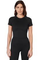 Sweaty Betty All Day Active Cropped T-Shirt Black