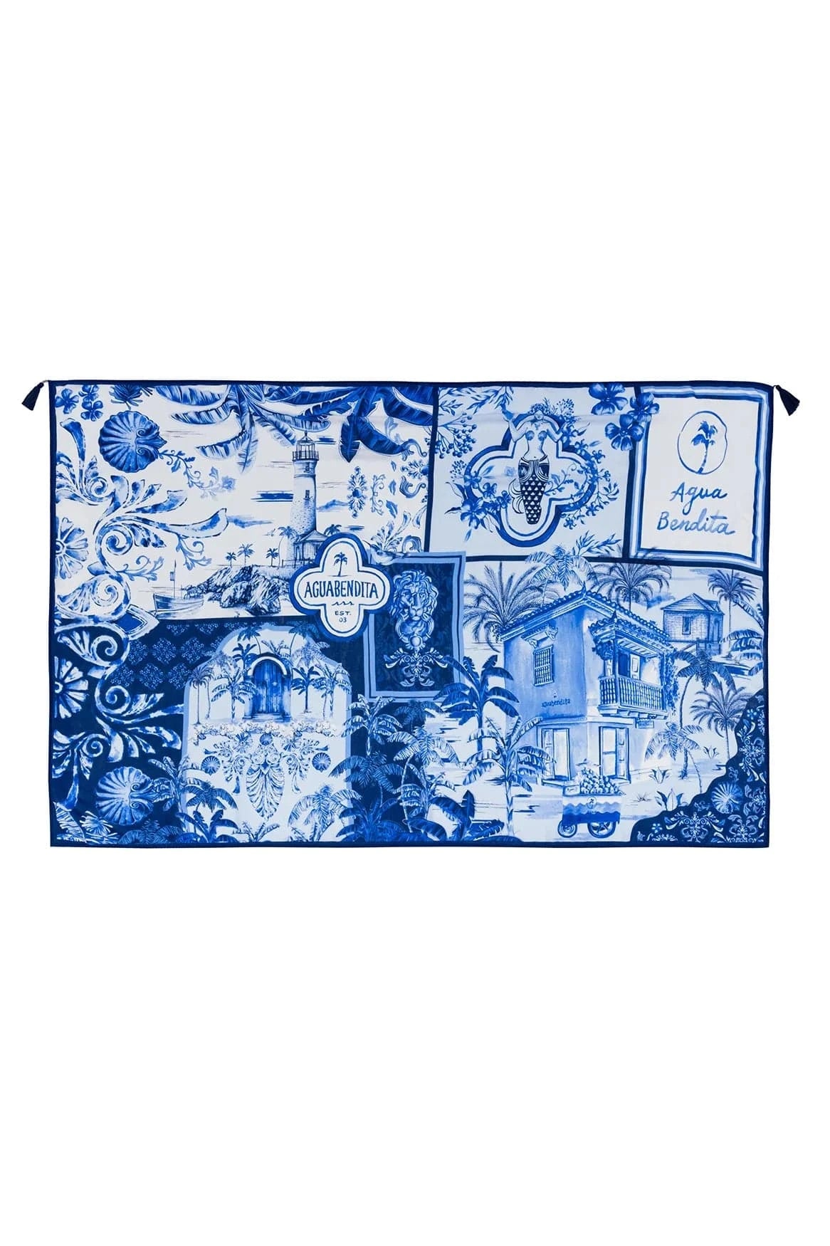 Agua Bendita Marine Pareo Cover Up