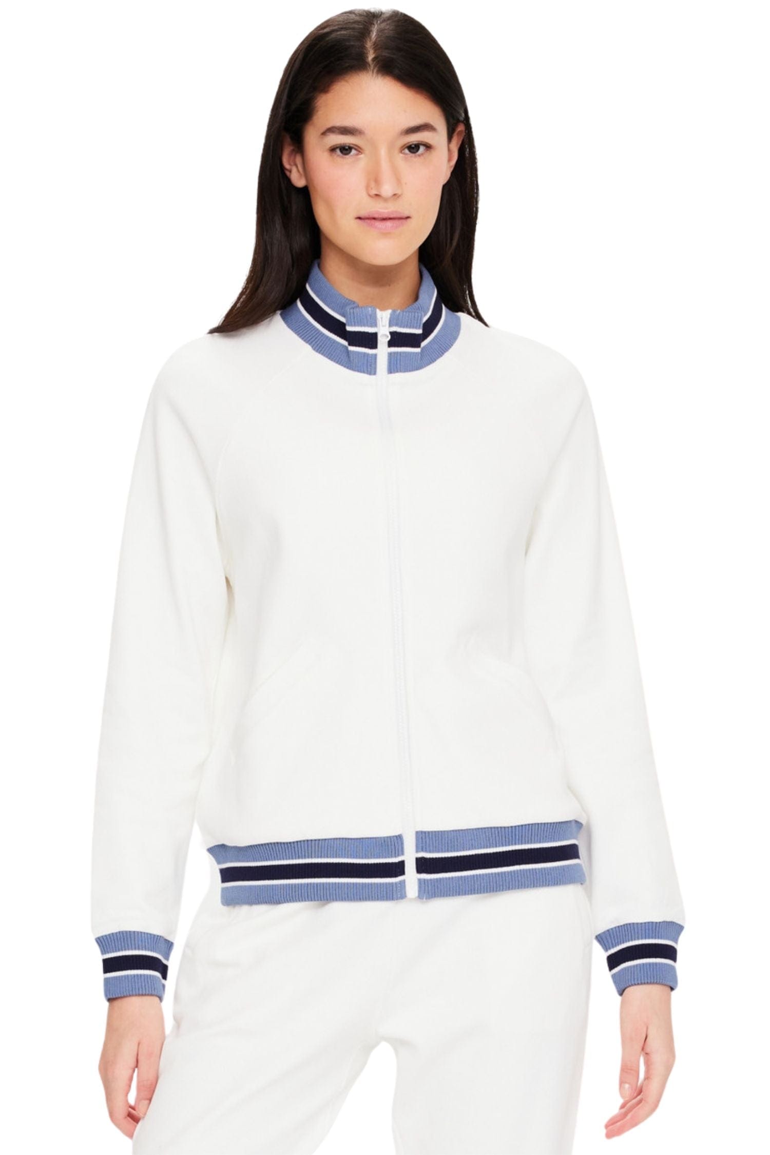The Upside Bounce Quinn Jacket White