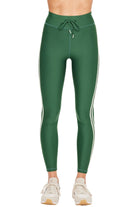 The Upside Oxford 25in Midi Pant Fern