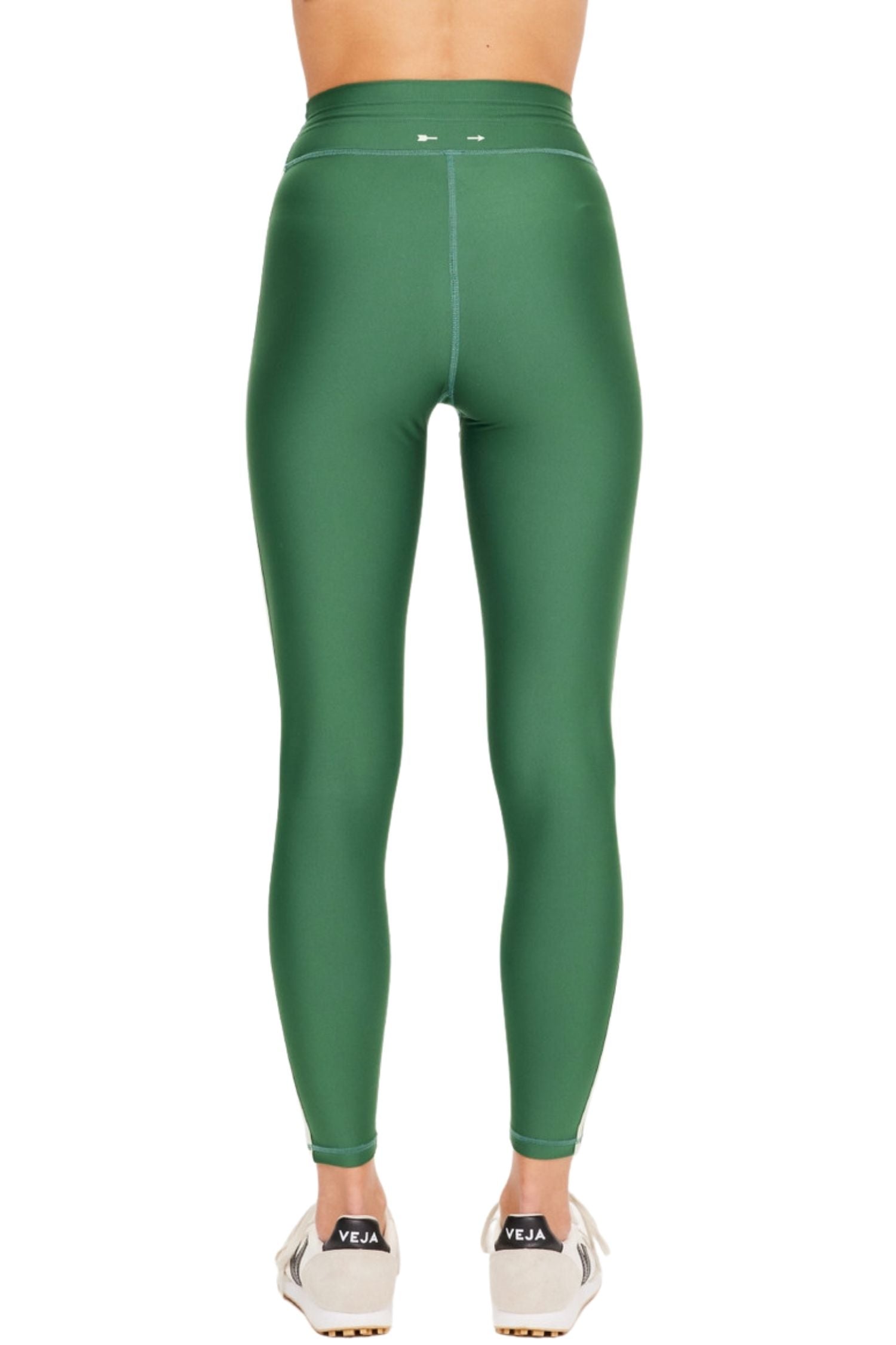 The Upside Oxford 25in Midi Pant Fern