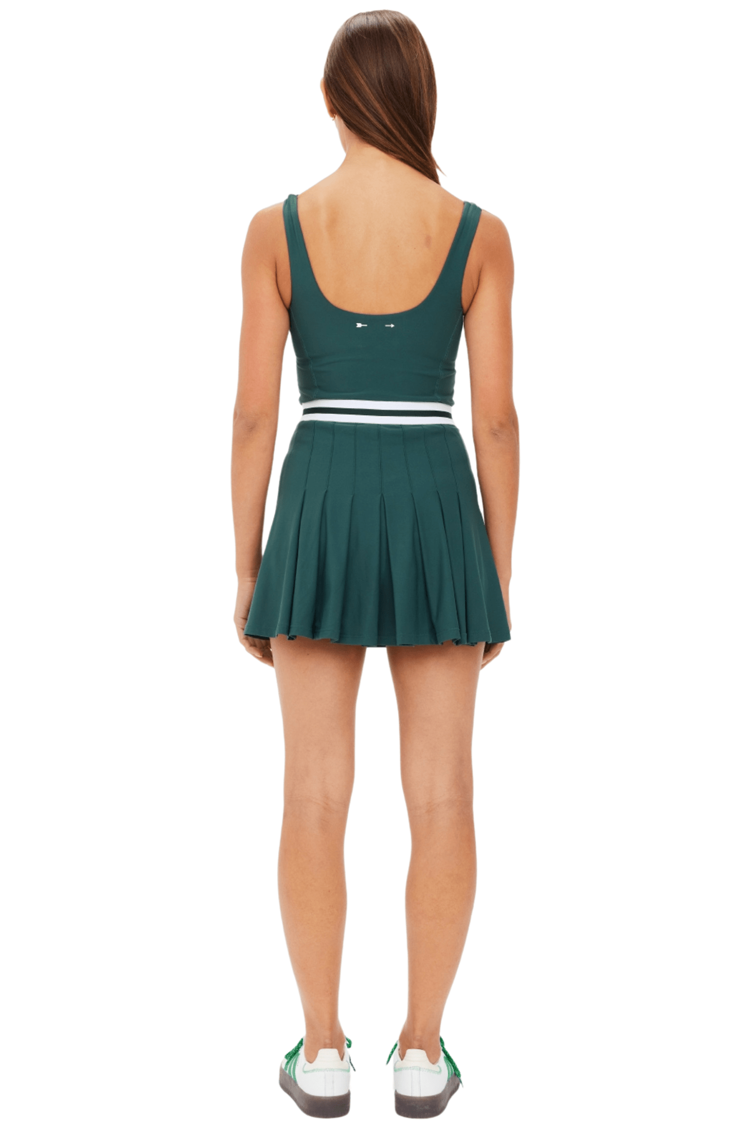 The Upside Peached Lucette Pleated Dress Eden