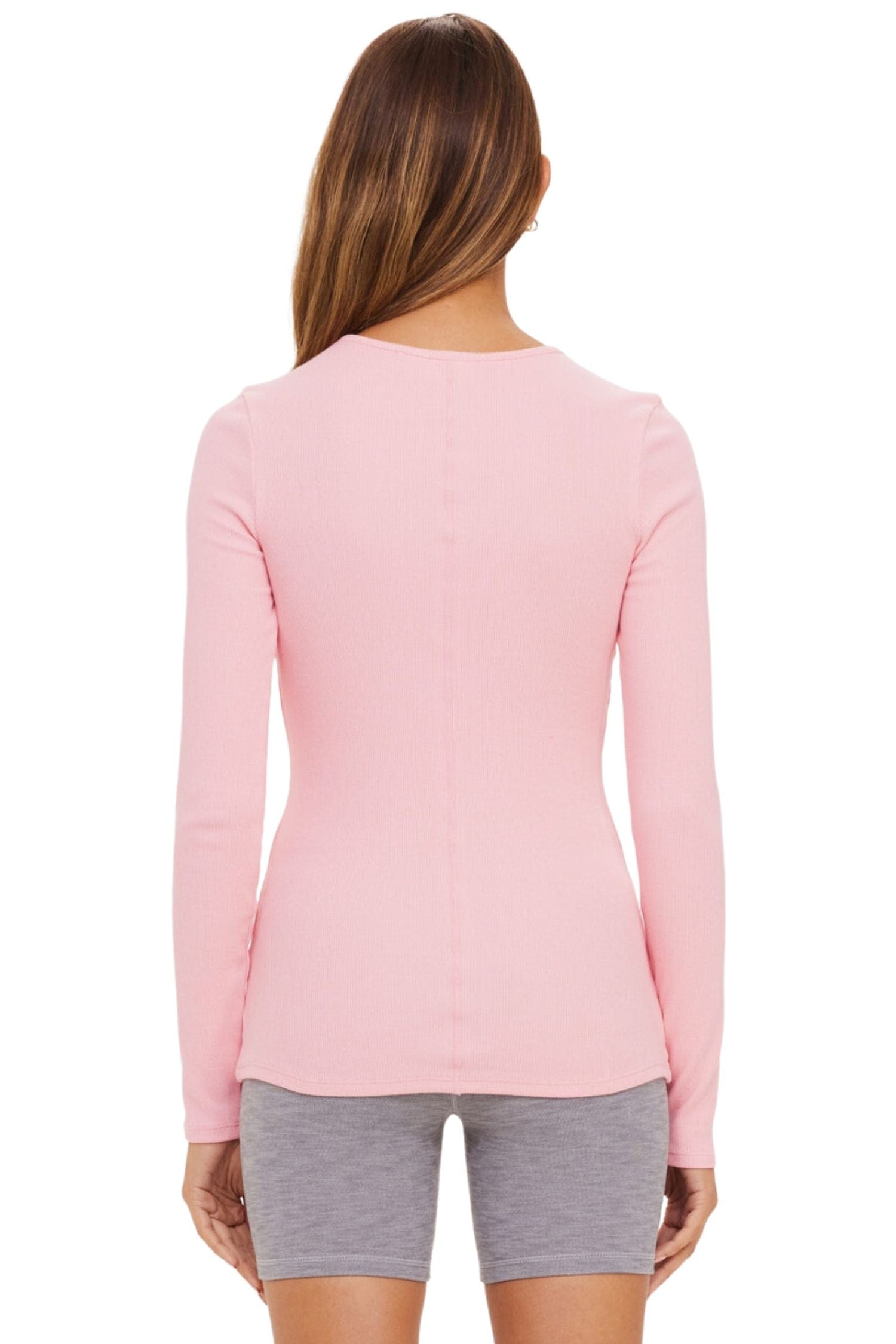The Upside Rib Chrissy Long Sleeve Top Blossom