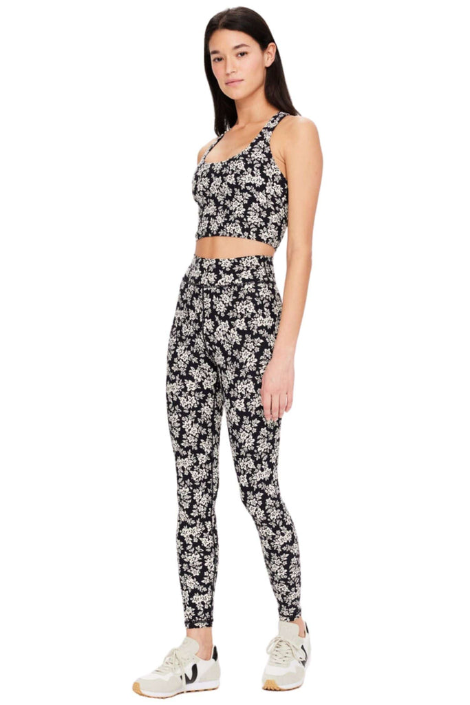 The Upside Bloom 25in Midi Pant Floral