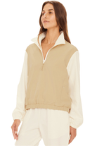 The Upside Mansi Dawson Run Jacket Creme