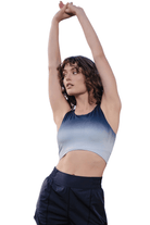 Thrive Société Endure Ombre High Neck Bra Carbon Ombre