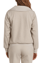 Thrive Société Quinn Double Zip Jacket Stone