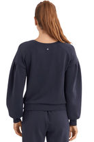 Thrive Société Pleated Pullover Carbon