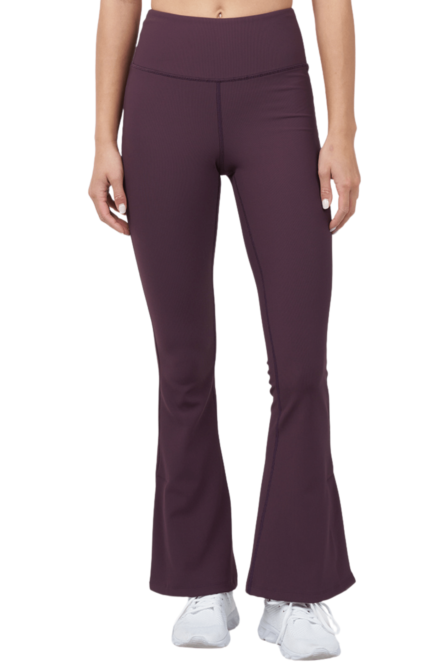 Thrive Société Side Slit Flare Legging Cherry