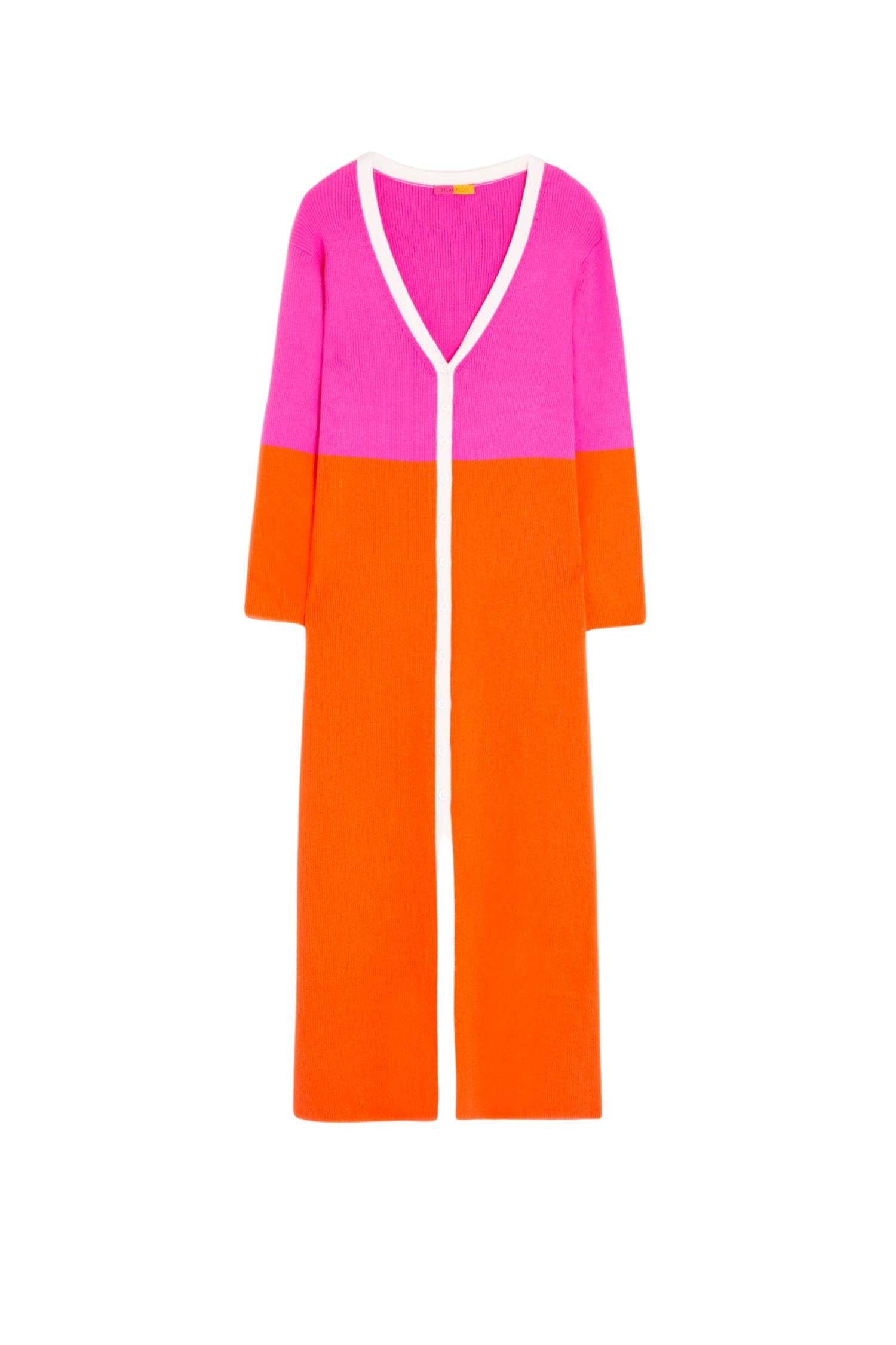 Vilagallo Knitwear Serena Bicolor Pink & Orange