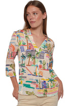 Vilagallo Shirt Leandra Villajoyosa Acuarela