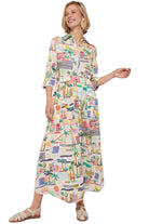 Vilagallo Dress Natalia Villajoyosa Acuarela