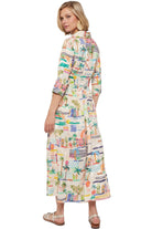 Vilagallo Dress Natalia Villajoyosa Acuarela