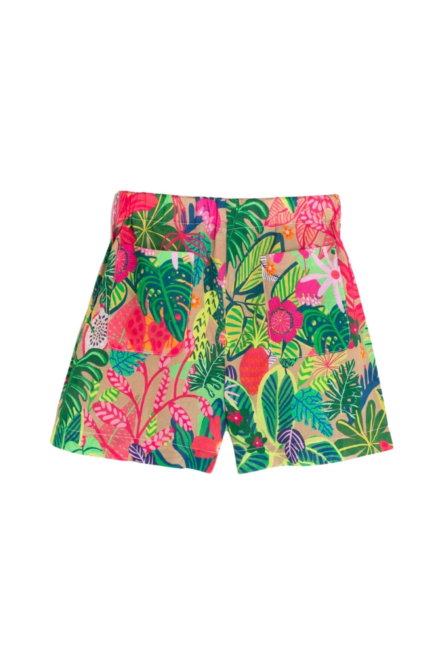 Vilagallo Short Sandra Tropical Print