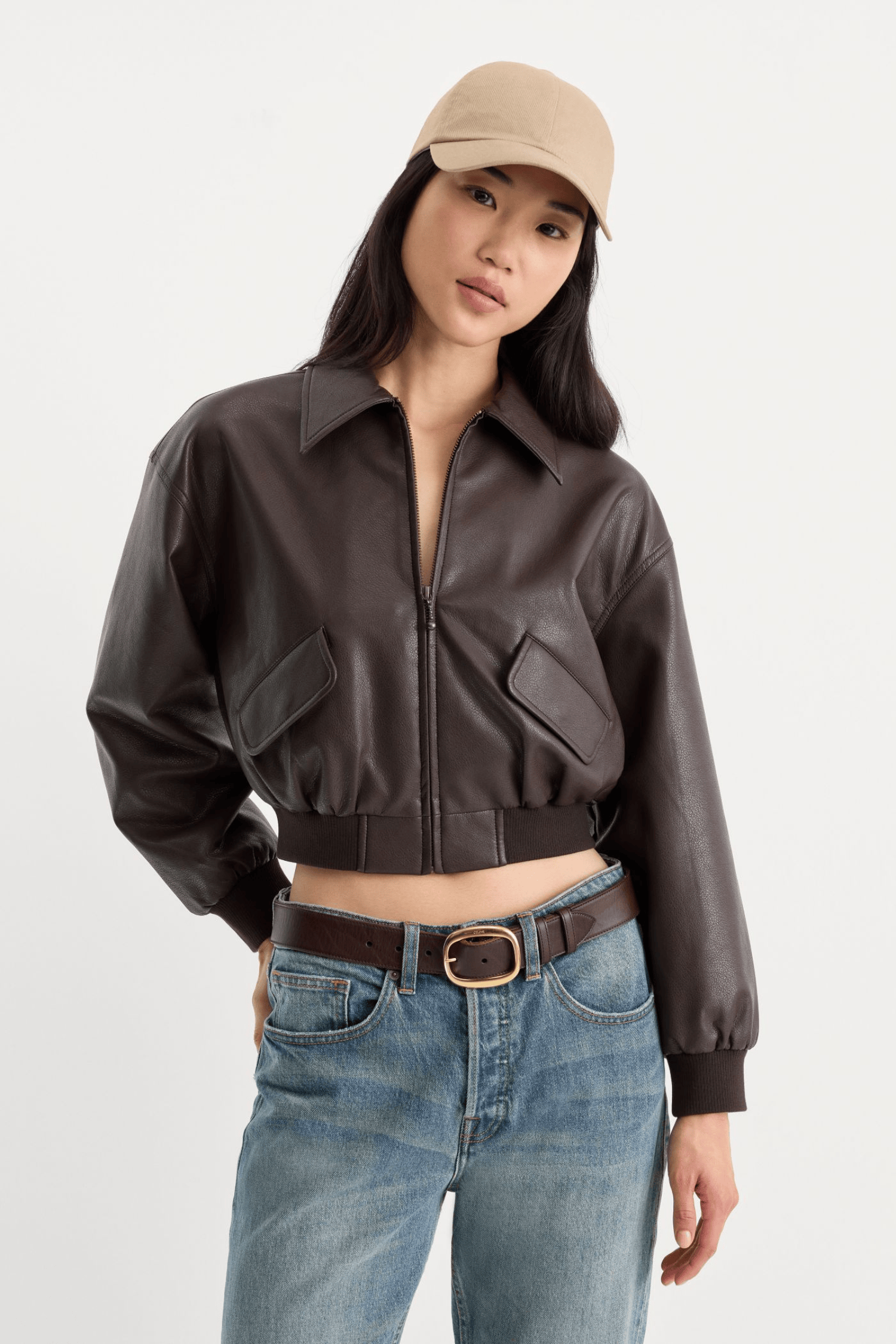 The Better Than Leather Bomber Jacket