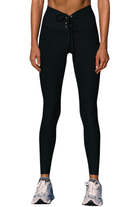 Year of Ours Stretch Football Legging Heather Black